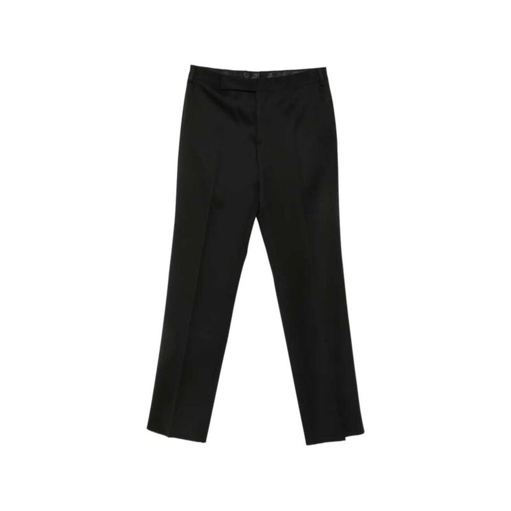 Lardini Men Straight-Leg Trousers With Pressed Crease